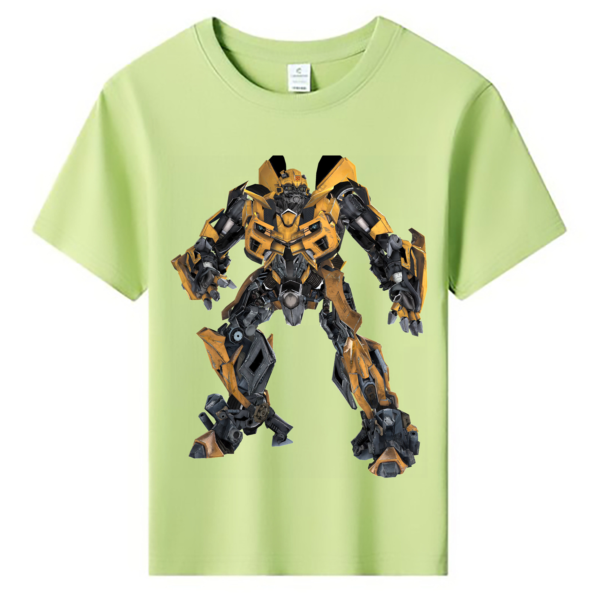 （画像用） Transformers トランスフォーマー 綿100％キッズTシャツ（フロントプリント）